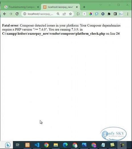How to fix laravel site composer detected issues on your platform #composer #code #laravel