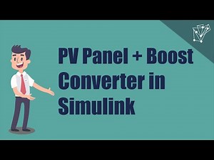 PV module simulation + Boost converter in MATLAB/Simulink!