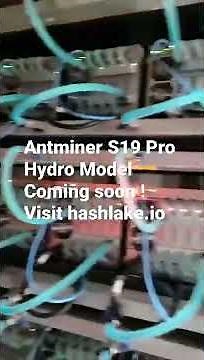 Bitmain Antminer S19 Pro+Hydro Bitcoin mining ! Visit hashlake.io for updates