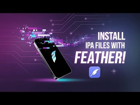 Install IPA Files on iOS using Feather app | Download & install iPA Files on iPhone & iPad no revoke