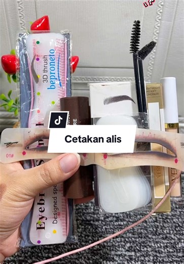 Paket alis eyebrow powder dapat lengkap harga terjangkau. #paketalis #eyebrowpowder #cetakanalis #sulamalis