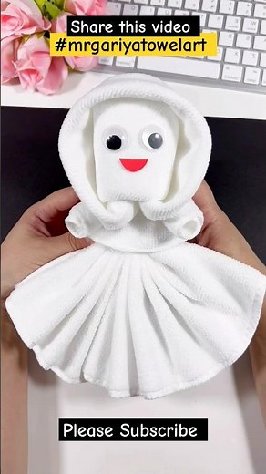 Crafting Magic: DIY Princess Towel Art!