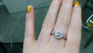 23K views · 165 reactions | The Serena style houses small diamonds on three sides of the ring, giving you sparkle from every angle. This example has a 0.50ct centre stone and 0.50ct of diamonds in the design. Prices start at £1,880. www.samarajames.com #diamonds #diamond #ring #rings #engagement #engagementring #engagementrings #jewelry #jewellery #bespoke #samarajames #wedding #sparkle #gemstone #glitter #bespokejewellery #instajewelry #bridal | Samara James | Facebook