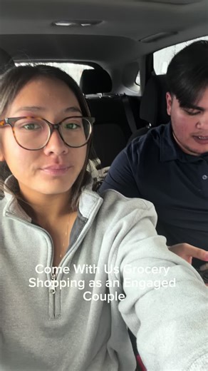 Grocery Shopping Fun as an Engaged Couple
