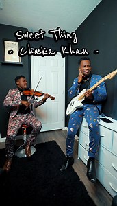 #TwinEdition #Soulfulsundays 🎼 Sweet thing - Chaka Khan ⭐️👑 #soulmusic #chakakhan #sweetthing #demolaviolinist #demola | Ademola Daniel Adejayan