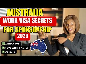 Australia Work Visa with Sponsorship 2026 🇦🇺 | Jobs, Requirements & How to Apply