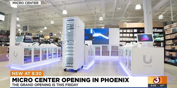 Get a sneak peak at Phoenix's first Micro Center