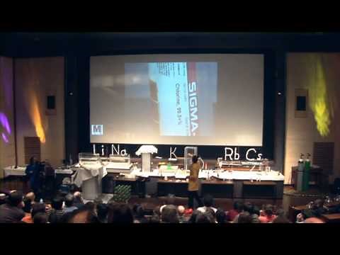 Alkali Metals - 22 Reaction between sodium and chlorine