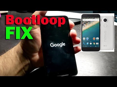 Google Nexus 5x Bootloop FIX #reflow
