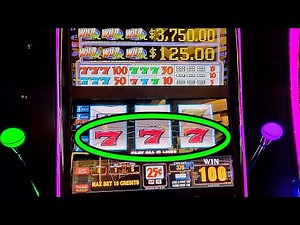 5X 3X 2X Strike 5-Line Slot Machine Live Play: $1.25 / Spin