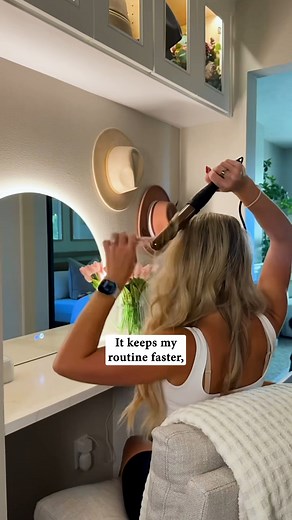 Hair tools live here now. 🔌 Docking Drawer Blade outlets transform bathroom vanities into more organized and functional spaces WITHOUT cluttering limited vanity countertop space! Our outlets come standard with integrated safety features like an interlocking thermostat that cuts power to the outlet if surrounding temperatures exceed 120°F. And now, no more “Did I leave it on?!” panic 😅 The Safety Shutoff is an optional add-on that senses drawer position and cuts power to the in-drawer outlet wh