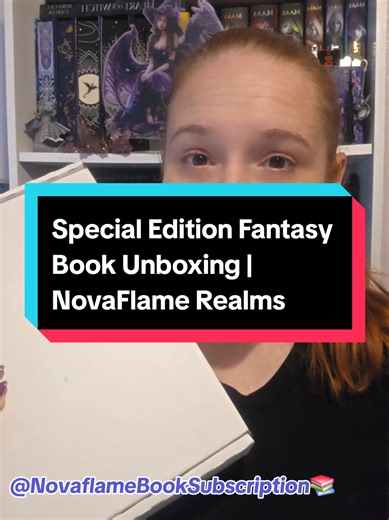 Unboxing Special Edition Fantasy Books by NovaFlame