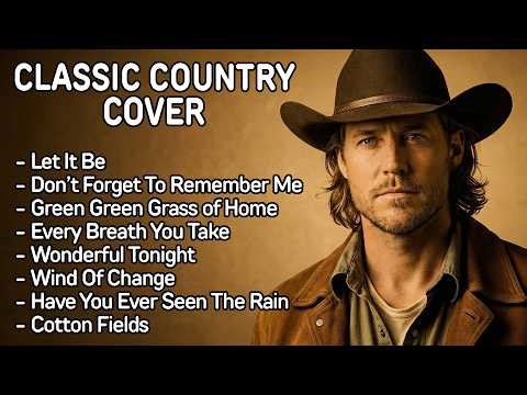 Let It Be, Green Green Grass of Home, Stuck On You – Classic Country Music Timeless 60s, 70s, 80s