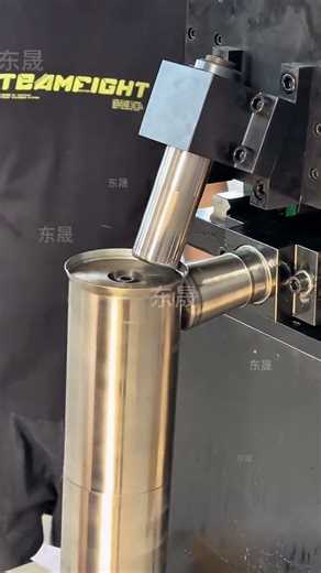 Round tube outer flange #Edge pulling machine Dongsheng Manufacturing