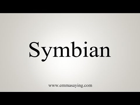 How To Say Symbian