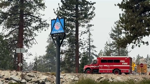 Fire crews set up camp at China Peak to fight the growing Garnet Fire
