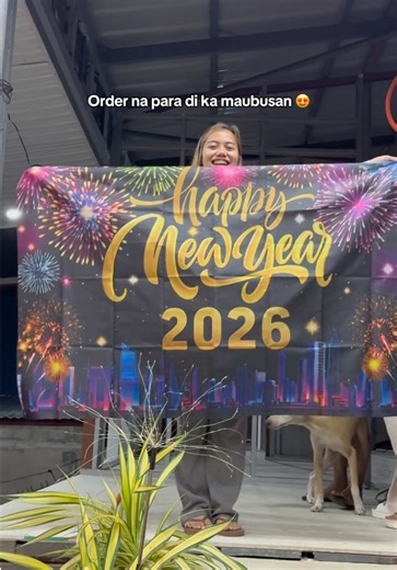 Happy New Year 2026 Banner: Order Now!