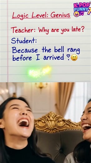 Logic Level: GENIUS 🤓 | Funniest Student Logic Ever! 😂 #Shorts