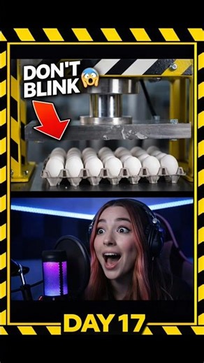 wait till end🙀#shorts #asmr #viral #oddlysatisfying #hydraulicpress