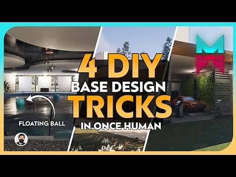 4 INSANE DIY Base Design Tricks You Need to Try in ONCE HUMAN!