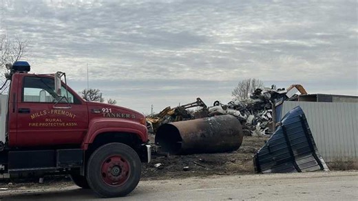 One person dies after explosion at Iowa salvage yard, officials say