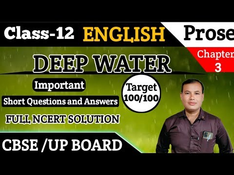 Deep water short questions and answers