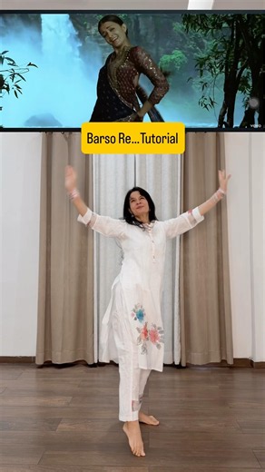 Barso Re Megha! Dance tutorial #barsore #aishwaryaraibachchan #trending #dance #dancetutorial