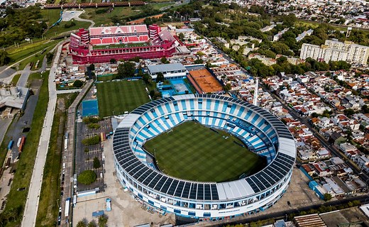 La increíble distancia entre los estadios de Racing e Independiente