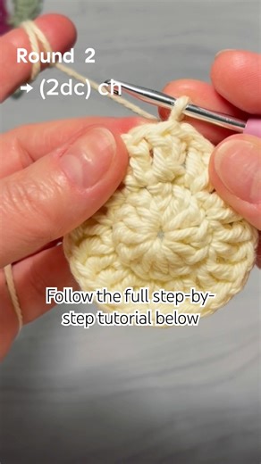 Crochet 2dc in the same stitch