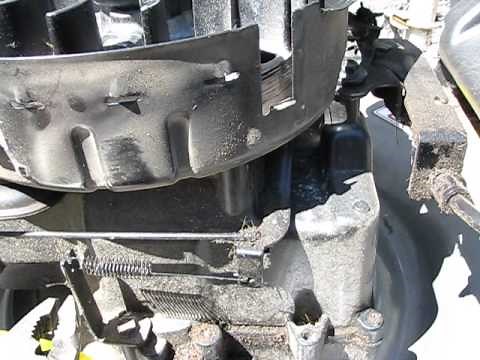 Briggs & Stratton governor adjustment 500e, 550ex silver and more