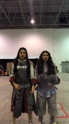 Cosplay Dance Performance in Elaborate Costumes