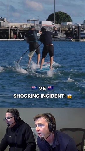 Bonds Flying Roos SailGP Team on Instagram: "DIABOLICAL SCENES! 😱 The most shocking thing we’ve ever seen in SailGP SUP relay racing history 😤 The Trans-Tasman rivalry has hit boiling point in Auckland heading into the Race weekend 🔥🔥🔥"