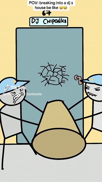 Breaking Into a DJ's House: A Humorous Animation