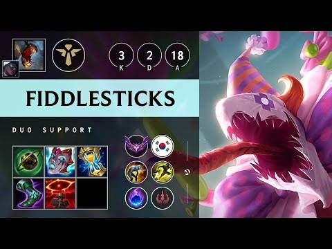 Fiddlesticks Support vs Nami - KR Master Patch 25.13