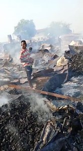 Breaking News❗❗❗ 25th December 2022 Fire engulfs parts of the fishing community, Funkia, Goderich, in Freetown. Over 100 houses were completely scorched and an unidentified number of people were made homeless. There were no deaths, as reported... | Gems Of Africa