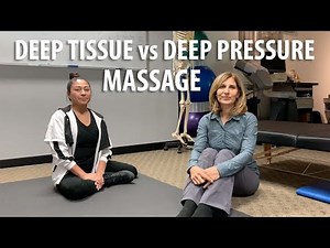 Difference Between Deep Tissue vs Deep Pressure Massage interview by Irvine Posture Chiropractor
