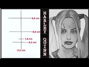 How To Draw HARLEY QUINN Step By Step For Beginners