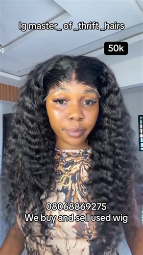 Authentic Deep Wave Wigs for Sale in Nigeria