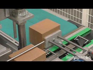 Short video of Imanpack C2000 Box Intermittent Closing Machine