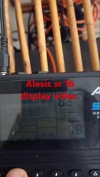 #Alesis sr 16 display video