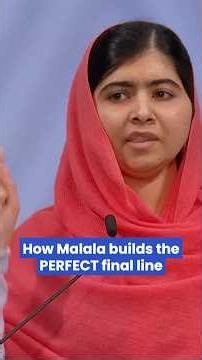 Steal these 3 rhetorical moves from Malala