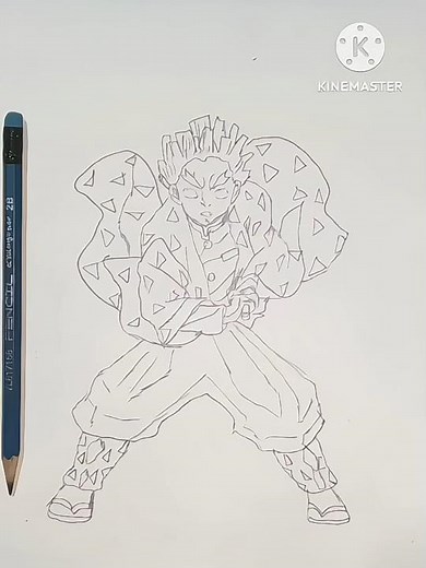 How to Draw Zenitsu Agatsuma ⚡ Easy Anime Drawing TutorialZenitsu DrawingTutorial🔥StepbyStepAnimeArt