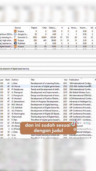 Tutorial Cari Jurnal Cepat & Anti Ribet Pakai Publish or Perish🤓💫 #jurnal #carijurnal #reviewjurnal #tipsmahasiswa #tutorial #downloadjurnal #carijurnalgratis #publishorperish #mahasiswa #mahasiswaakhir #students #foryou
