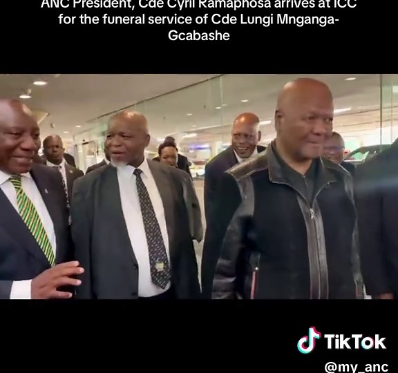 Funeral Service for Cde Lungi Mnganga-Gcabashe