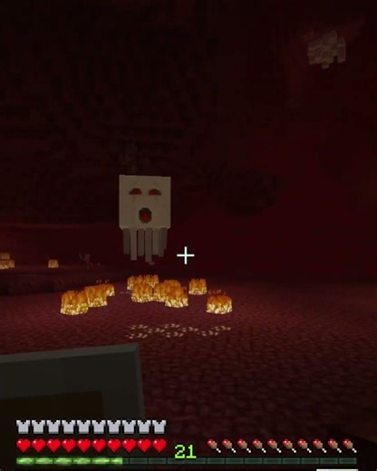 Killing Minecraft Ghast 😮
