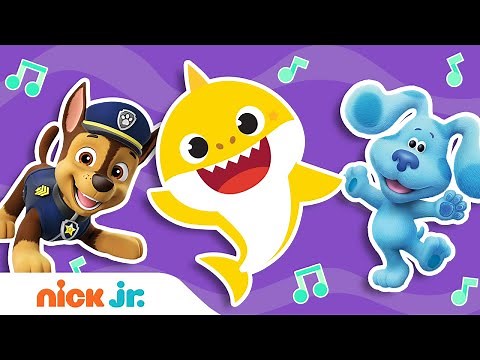 Baby Shark Song Sing Along w/ Paw Patrol, Blue's Clues and More! | Nick Jr.