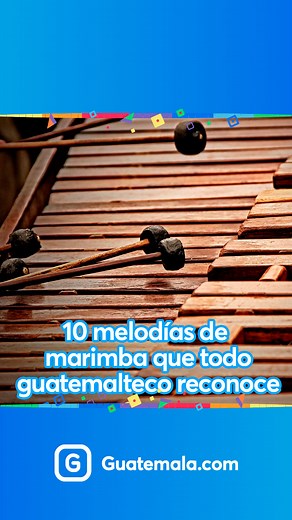 10K views · 10K reactions | ¡Qué belleza nuestro instrumento nacional!  Hoy es el Día de la Marimba y para conmemorarlo les estas melodías que sin duda reconocerás.  ¿Cuál es su favorita? 殺 #OrgulloGT | Guatemala.com | Facebook