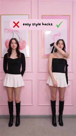 Easy fashion hacks!! 🥰 | fashion outfit inspo style tips ootd grwm | Fashion Hacks