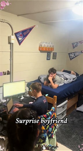 A special surprise for my long distance boyfriend 🥰❤️#surprise #longdistance #couple #usa #fyp