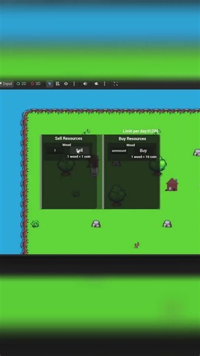 Делаю игру на годот день 4 | Часть 4 #devlog #shorts #godot